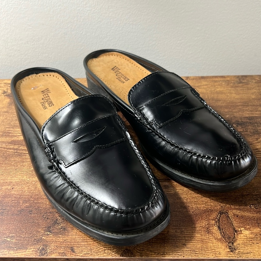 Weejuns GH Bass Mule in Black 🖤